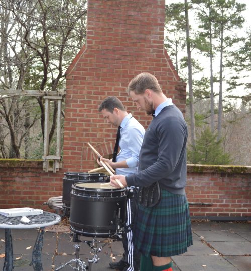 APD drummers showing off